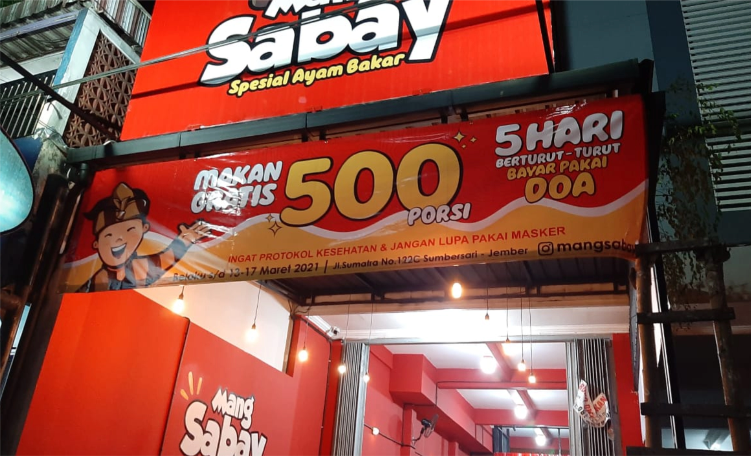Fascade Mang Sabai