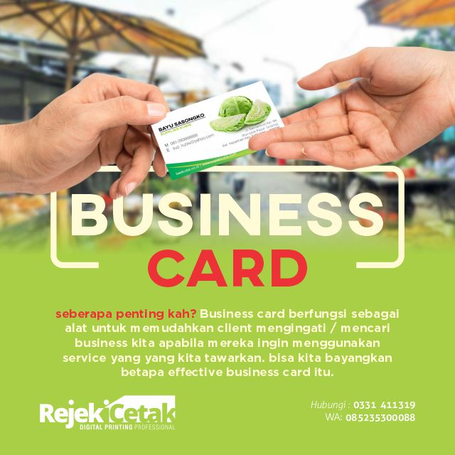 Kartu Nama Eksklusif