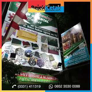 Shah Karpet Surabaya Pesan Neon Box Di Rejeki Cetak Jember.
