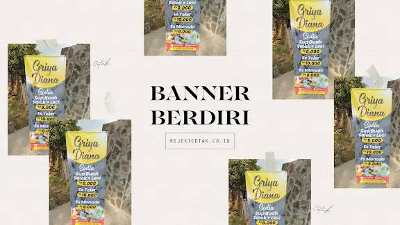 Buat Banner Berdiri Kuat dan Menarik di Jember? Rejeki Cetak Solusinya!