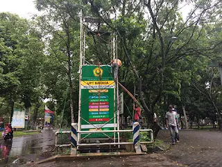 pylon sign Universitas Jember pylon sign Universitas Jember