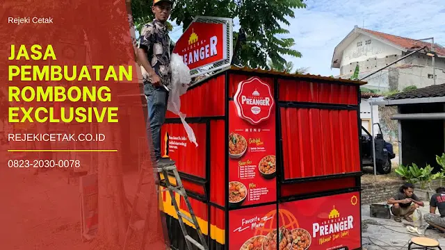 Rombong Custom Premium Seblak Preanger
