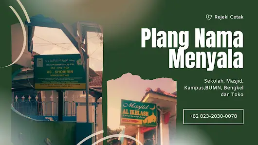 Di Mana Tempat Buat Plang Nama Menyala di Jember dan sekitarnya