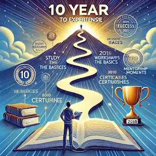 Dari Pemula ke Ahli dalam 10 Tahun : Cara Membentuk Keahlian dengan Fokus Maksimal