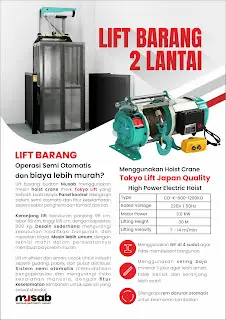 Lift Barang 2 Lantai: Solusi Hemat dan Efisien untuk Kebutuhan Industri Anda