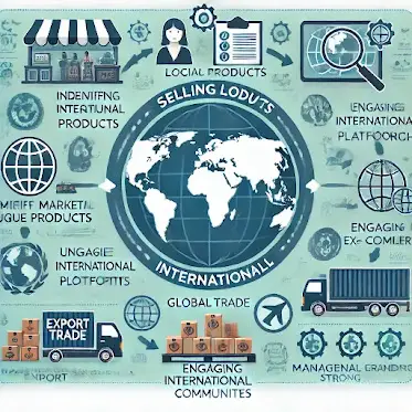 cara menjual produk lokal ke luar negri