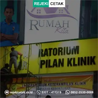 Huruf Timbul Akrilik Jember, Jasa Buat Huruf Timbul Murah Jember