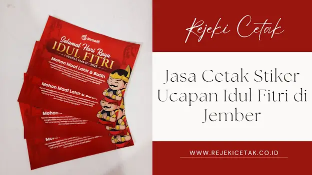 🎉 Stiker Idul Fitri di Jember: Bikin Lebaran Makin Seru & Penuh Warna! 🎨