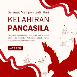 template ucapan hari lahir pancasila 1 juni 2025