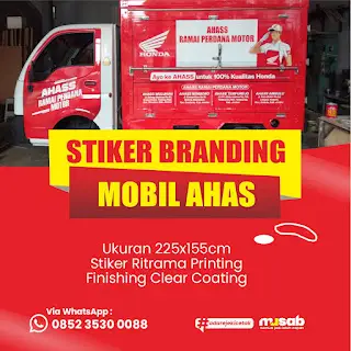 Stiker Branding Mobil: Solusi Efektif untuk Promosi Bisnis Anda