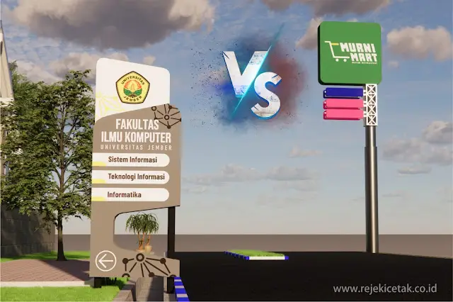 Pylon Sign VS Pole Sign