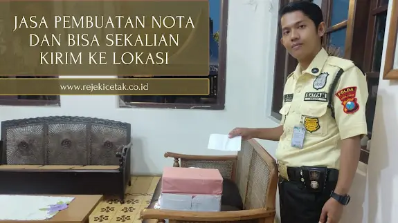 Jasa Pembuatan Nota dan Gratis Ongkir Area Jember – Rejeki Cetak