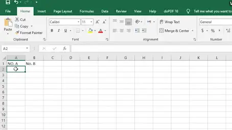 Tutorial penomoran nota di Microsoft Word dan Excel (Otomatis 1 Rim)