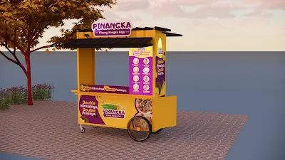 Dimana Tempat Pembuatan Rombong Custom di area Jawa Timur?