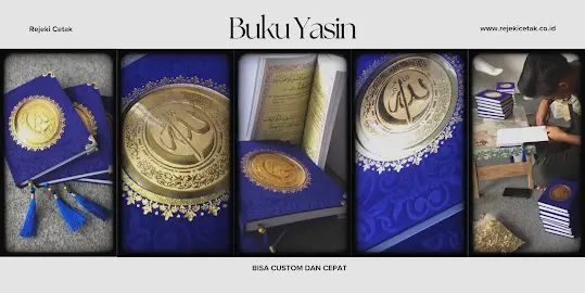 Spesialis pembuatan buku Yasin dan Tahlil Jember