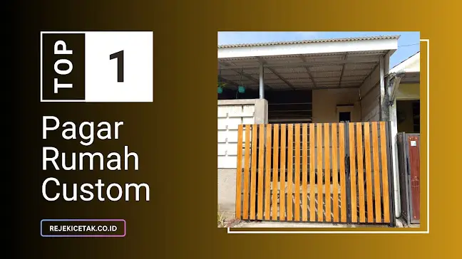 🏡 Menciptakan Pagar Custom yang Mewah dan Fungsional untuk Hunian Anda