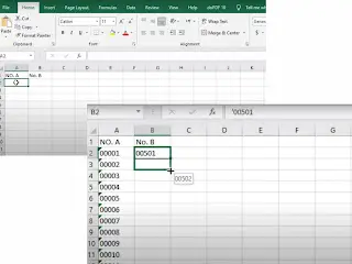 Manfaatkan Microsoft Excel untuk Penomeran Nota NCR
