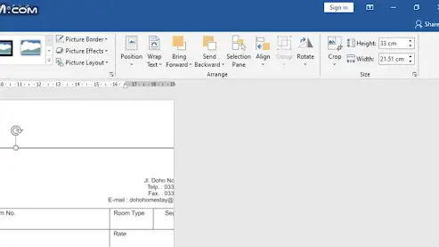 Tutorial  penomoran nota di Microsoft Word dan Excel