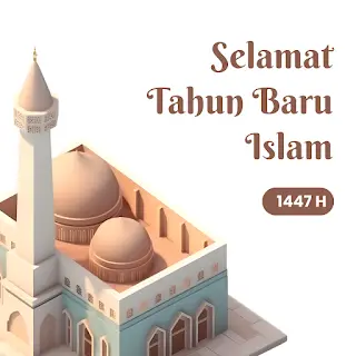 Template gratis Tahun Baru Hijriyah, inspirasi konten 2025, desain Instagram Story kreatif, download template WA Story.