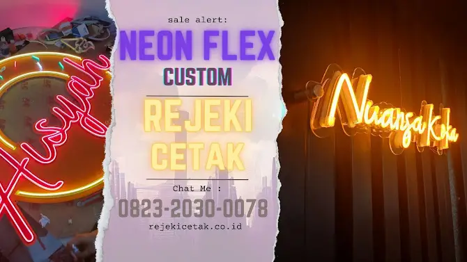 PASANG NEOFLEX BIKIN PAMOR USAHA ANDA MELESAT NAIK