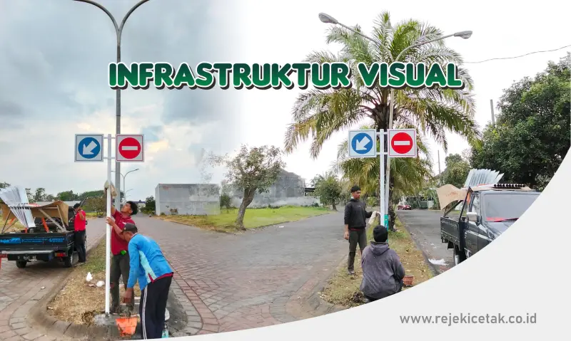 Pembuatan standar infrastruktur visual, keamanan, dan keselamatan kerja (K3)