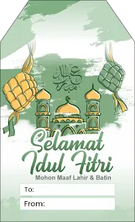 ucapan parcel selamat idul fitri