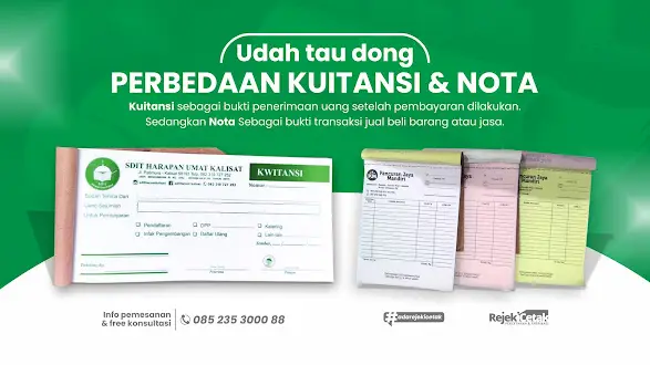 Apa Perbedaan Nota dan Kwitansi? Gratis Template