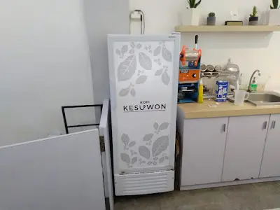 Kopi Kesuwon Jember Ubah Kulkas Yang Monoton Dengan Sentuhan Aesthetic