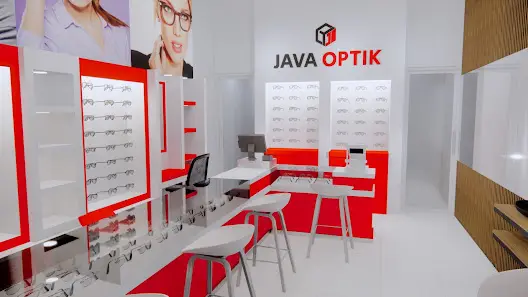 Java Optik Gunakan Desain Interior Mewah yang Dibuat oleh Tim Rejeki Cetak