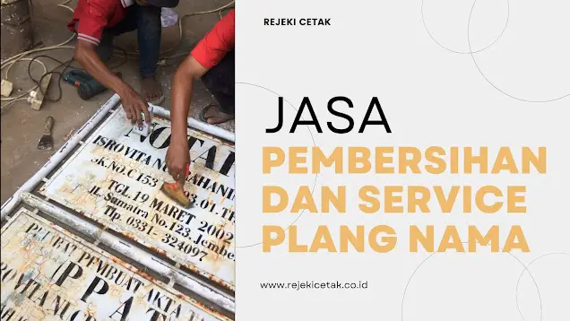 Jasa Pembersihan dan Maintenance Plang Nama: Jaga Identitas Bisnis Anda Tetap Bersinar