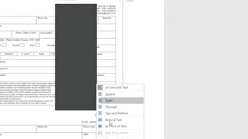 Tutorial  penomoran nota di Microsoft Word dan Excel