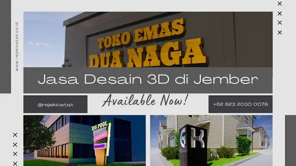 Jasa Desain Visual 3D di Jember: Bikin Karya Makin Estetik & Eye-Catching! 🎨🚀
