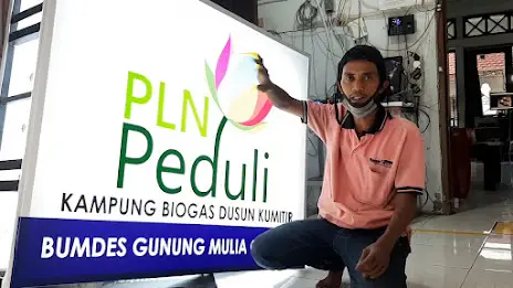 ⚡Proses Pembuatan Neonbox PLN Peduli Kampung Biogas Dusun Kumitir