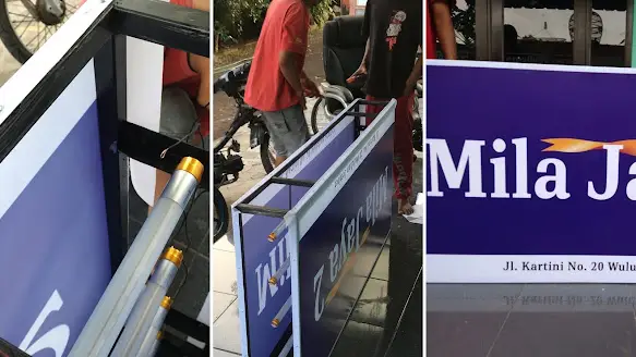 🌟 Jasa Pembuatan Neon Box dengan Lampu TL Terpercaya di Jember | Rejeki Cetak Solusi Promosi Tahan Lama! 🌟