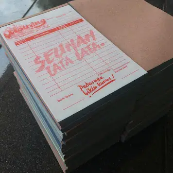 Jasa Pembuatan Nota NCR untuk Toko: Praktis, Profesional, dan Berkualitas