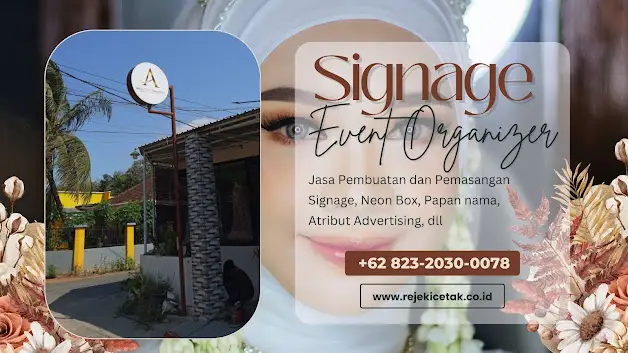Jasa Pembuatan Papan Nama Neonbox Tata Rias Pengantin Jawa Timur - Rejeki Cetak Solusi Brandingmu!
