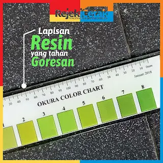 akrilik lapisan resin dan anti gores