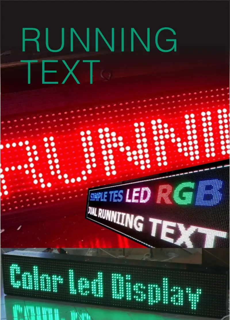 Running Text 4