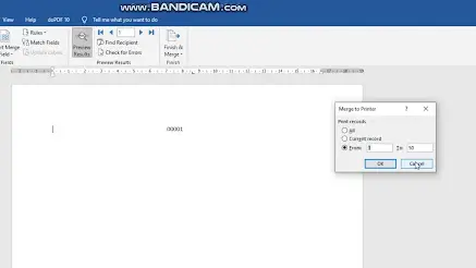 Tutorial  penomoran nota di Microsoft Word dan Excel