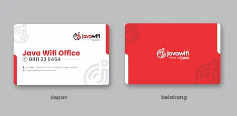 Jasa Pembuatan Kartu Nama Modern area Jember dan Bisa Online