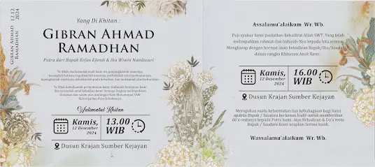 Jasa Pembuatan Undangan Nikah Area Jember: Elegan dan Bisa Kirim ke Seluruh Indonesia