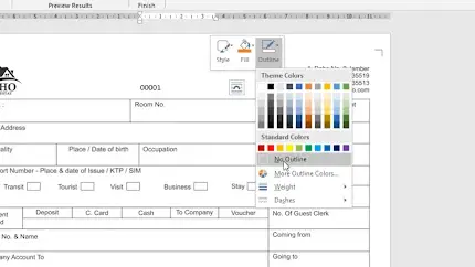 Tutorial  penomoran nota di Microsoft Word dan Excel