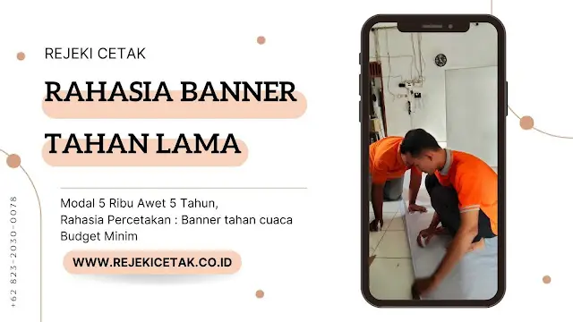Mengapa Banner Harus Ditekuk dan Diberi Lem?