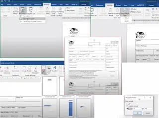 penomeran nota dengan excel dan word