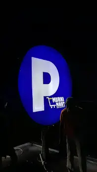 neon box malam hari murni mart