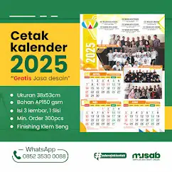 Pricelist Pembuatan Kalender di Jember