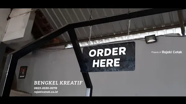 Rombong Minuman Kekinian & Minimalis di Jember – Solusi Stylish dari Rejeki Cetak!