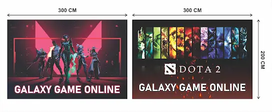 Jasa Pembuatan Banner Warnet Gaming Area Jember dan Sekitarnya