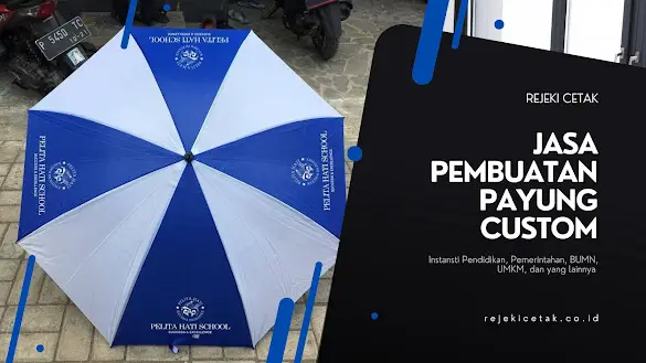 Portofolio: Kolaborasi Kreatif Pelita Hati School dengan Rejeki Cetak Jember dalam Pembuatan Payung Custom
