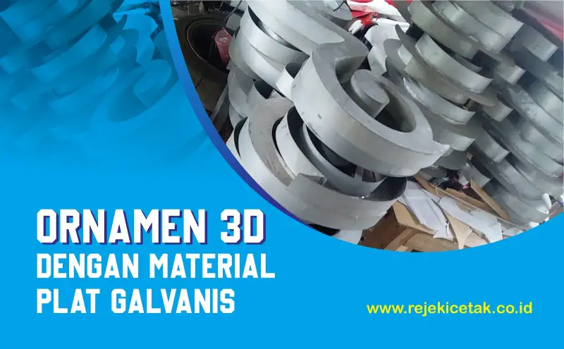 Ornamen untuk disain Eksterior 3D keren sekali